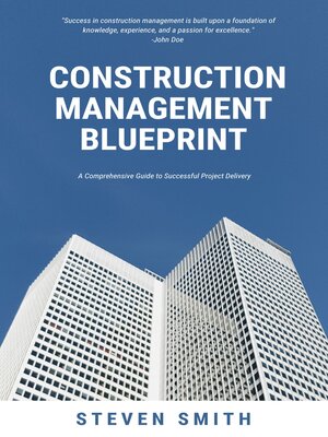 cover image of Construction Management Blueprint